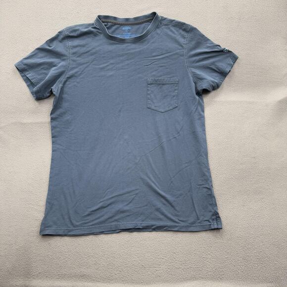 Kuhl Shirt Mens Large Slate Blue Wildfibre Organic Cotton Pocket Tee Crewneck - Picture 1 of 8